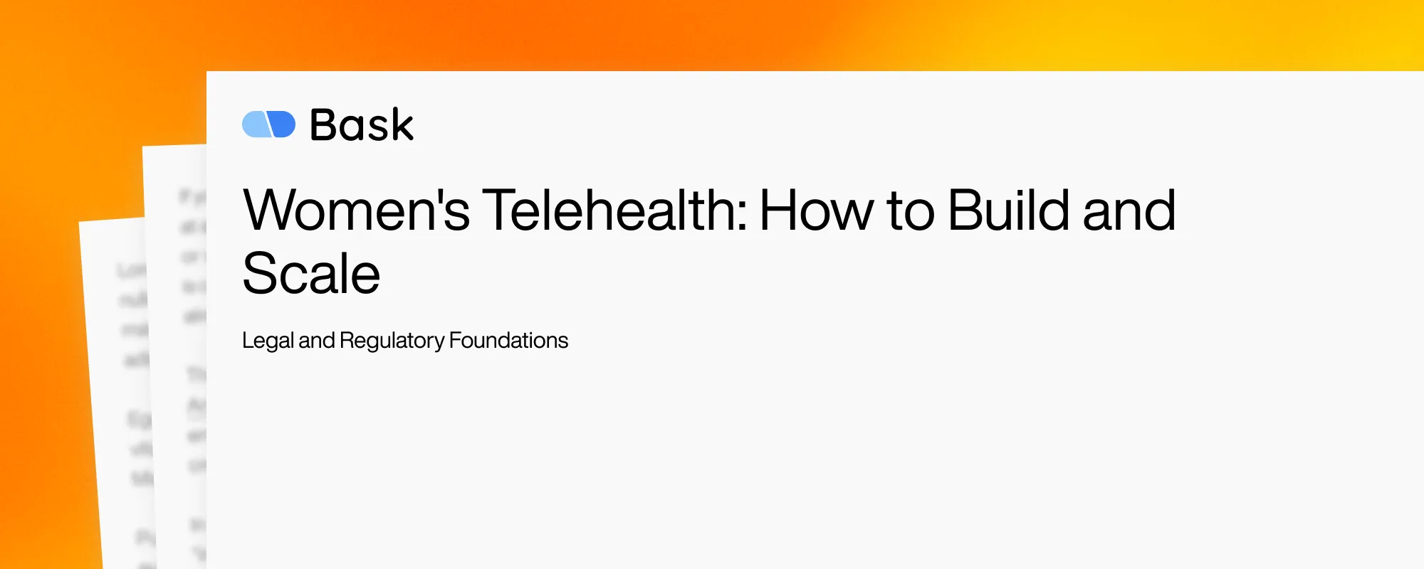 Cover image for Women's Telehealth: How to Build and Scale
